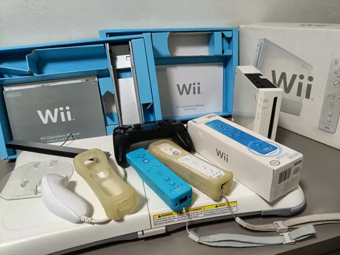 WII COMPLETO NA CAIXA - CIB 