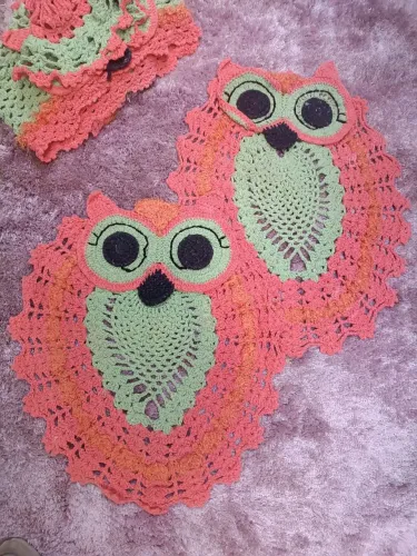 Tapetes de crochê