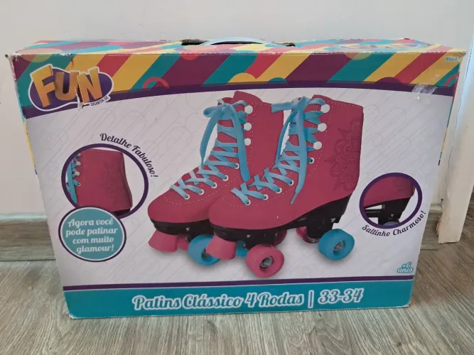 Patins clássico tam 33/34