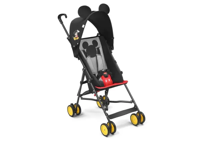 Carrinho de Bebê, Multikids, Mickey, Petit, com Guarda-Chuva