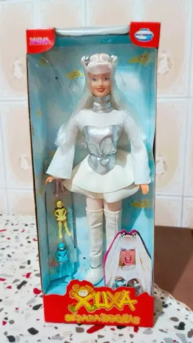 BONECA XUXA SÓ PARA BAIXINHOS I MULTIBRINK 30CM NA CAIXA + MINIATURAS XYZ RARA
