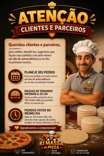 MASSA DE PIZZA PRÉ ASSADA 