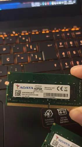 Memória RAM 16GB (2x8GB) DDR4 3200MHz Notebook SODIMM ADATA - Usado como novo