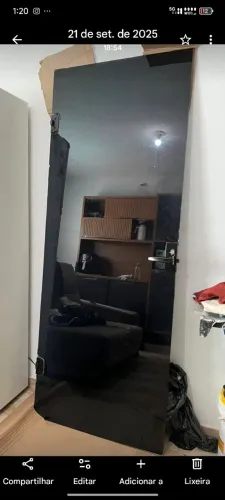 PORTA DE VIDRO COMPLETA IDEAL PARA ESTÚDIO OU SALÃO