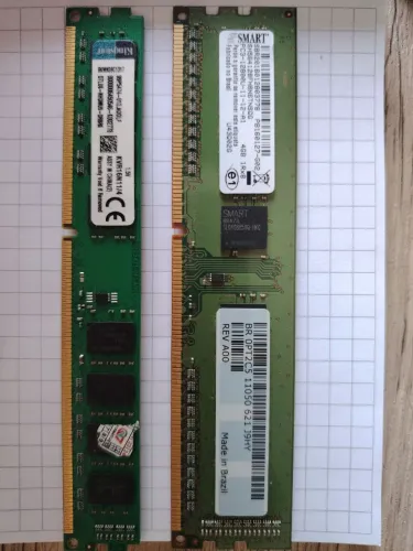 2 pente de Memória Desktop 4G cada