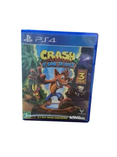 Crash Bandicoot: N. Sane Triology USADO - PlayStation 4 (PS4) - Mídia Física