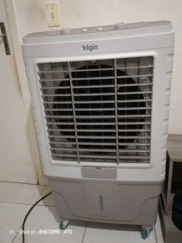 Vendo climatizador elgim 65 litros novo ainda na garantia não faço entrega