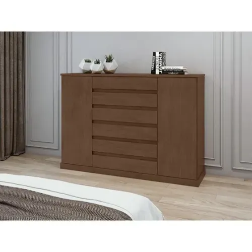 Cômoda Cabeceira Funcional Vedra 02 Gavetas