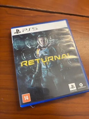 Jogo Returnal PS5 Completo Intacto Mídia Física Impecável