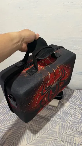 Maleta Para Console Ps5 Slim Marvel Spider Man Personalizada