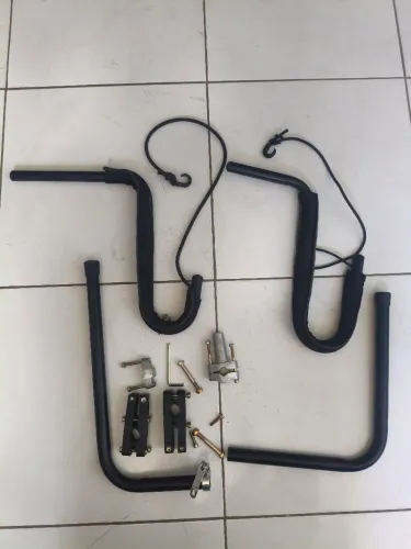 Rack suporte para prancha de surf na moto