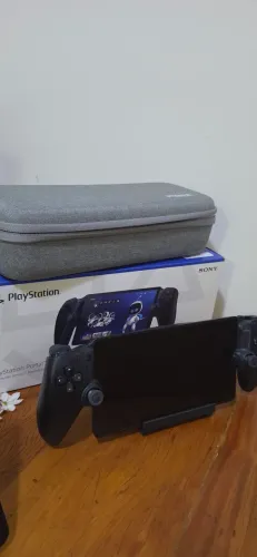 PlayStation Portal Midnight Black na caixa + Case