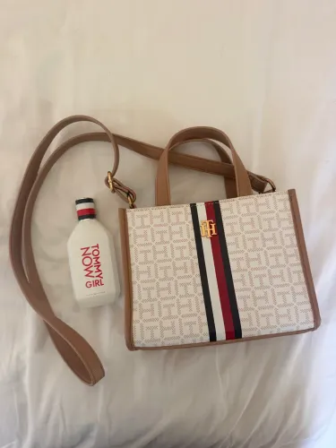 Bolsa + perfume Tommy Hilfiger ORIGINAIS e NOVOS