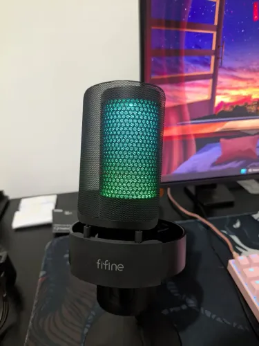 (Microfone Fifine A9) Pouco Usado