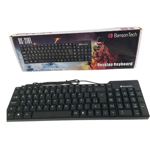 Teclado USB Banson Tech Bs-2101