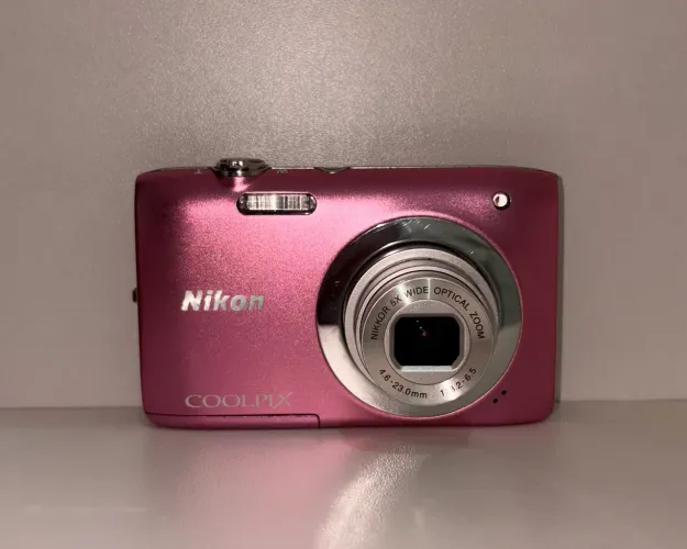 Câmera Digital Nikon Coolpix s2600, 14 mp, cor rosa