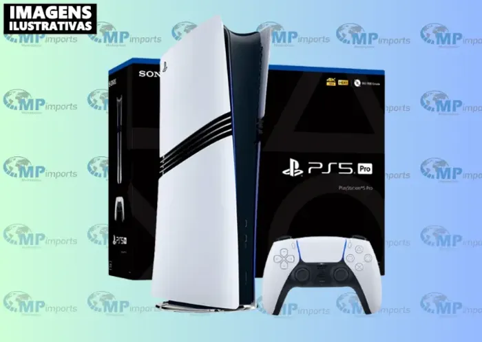 Loja MP Imports: Console PlayStation 5 Pro Sony, SSD 2TB, Com Controle Sem Fio DualSense