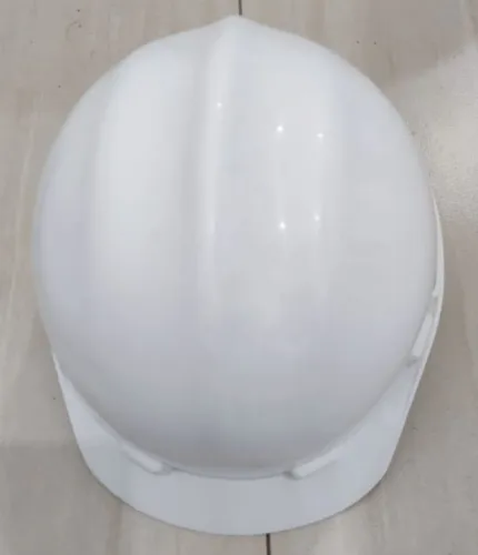 Capacete de Segurança EPI Branco com Jugular e Carneira - Pouco usado
