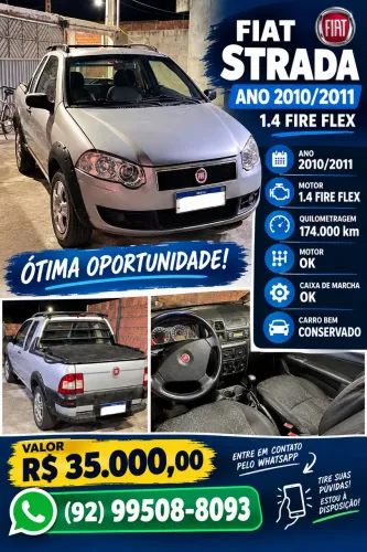 Fiat Strada Trekking 1.4 MPI Fire Flex 8V CE 2011
