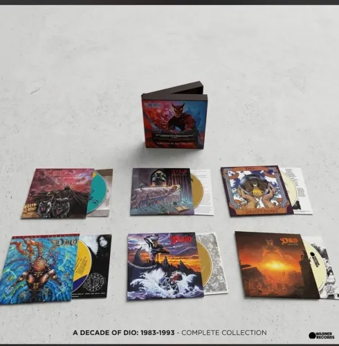 BOX CD DIO - A DECADE OF DIO: 1983-1993 | COMPLETE COLLECTION | IMPORTADO