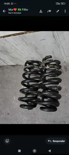 PAR DE MOLAS SUSPENSÃO