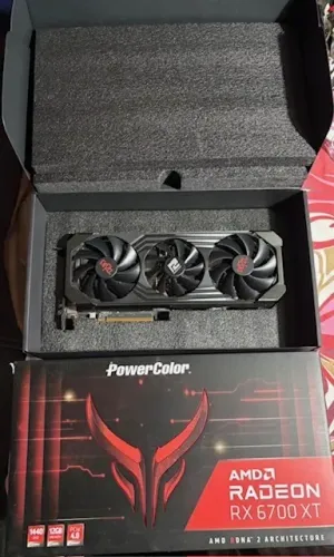 Placa de vídeo RX 6700 XT RedDevil