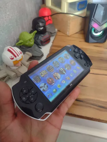 Mini game portátil X6 vários jogos