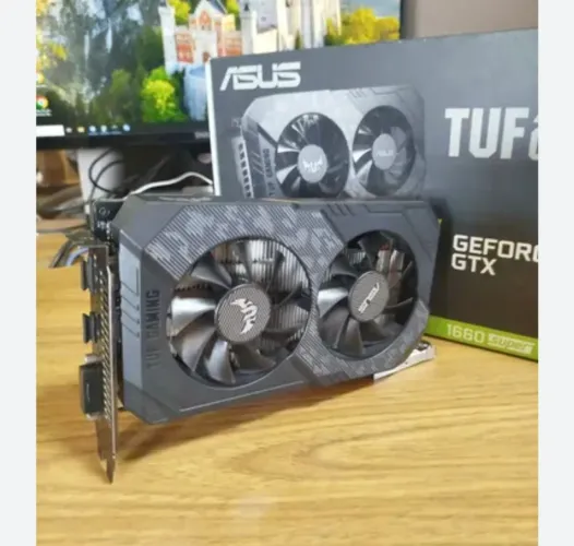Placa de Vídeo Asus Tuf 1660 Super 6gb
