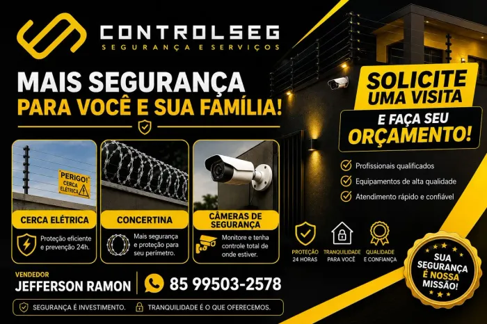Sua família precisa de mais segurança? 