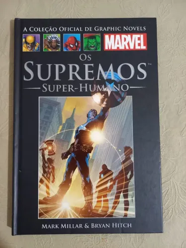 ?HQ Os Supremos: Super-Humano - Salvat Vol. 28 (Capa Dura Marvel)