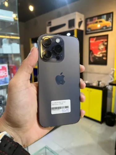 SEMI NOVO! iPhone 14 PRO 128GB roxo com garantia