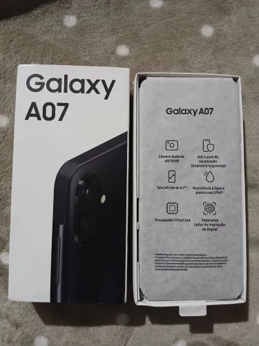 Celular A07 novo