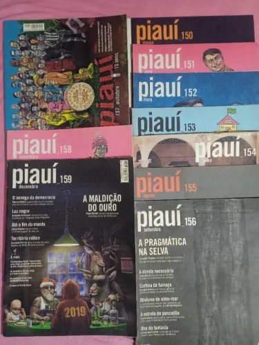 Revista Piauí 150 151 152 153 154 155 156 157 158 159 (Usado)