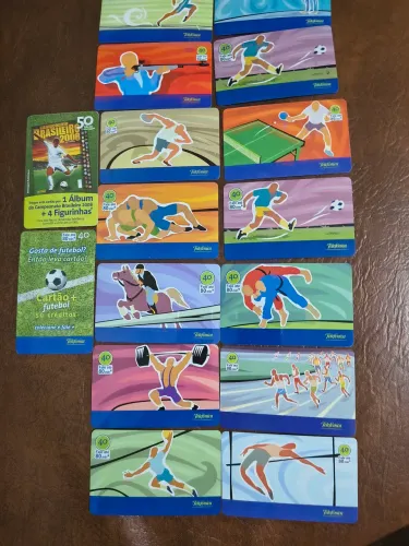 Vendo coleção de cartão telefônico