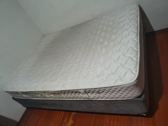 Cama box casal Luckspuma - padrão