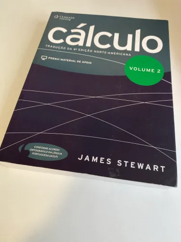 Livro Usado de Cálculo Volume 2. James Stewart, 6ª edição. 
