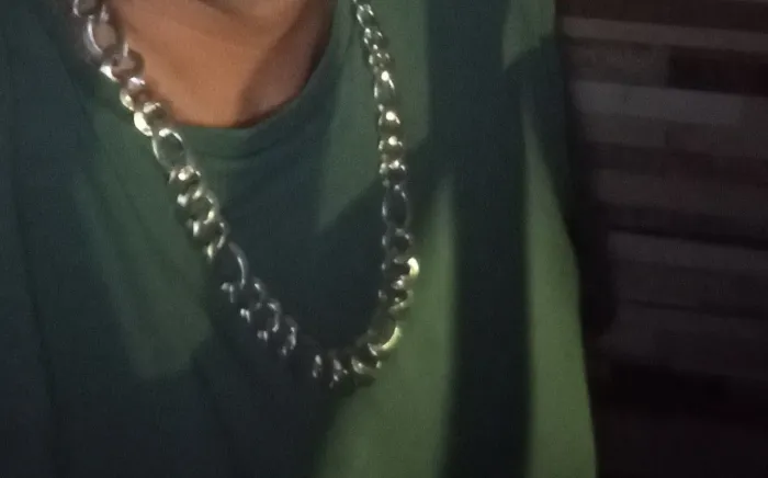 Vendo esse cordão banhado a prata 