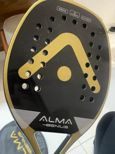 Raquete Beach Tennis Alma Original - Excelente Estado