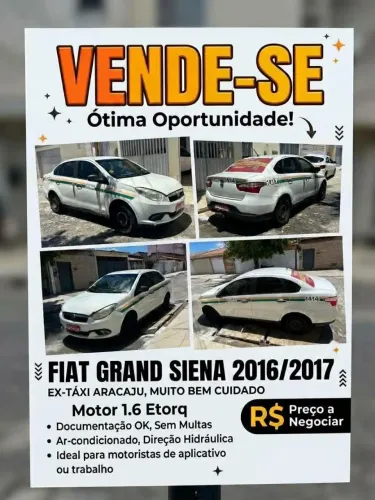 Fiat Grand Siena Essence 1.6 Flex 16V 2017