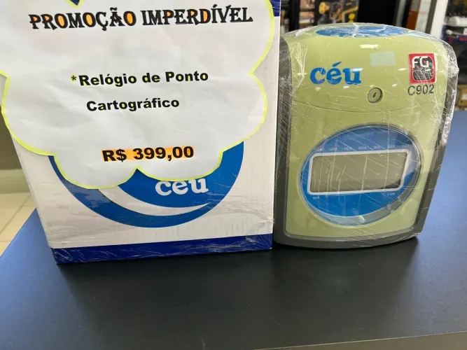 RELÓGIO DE PONTO CARTOGRÁFICO