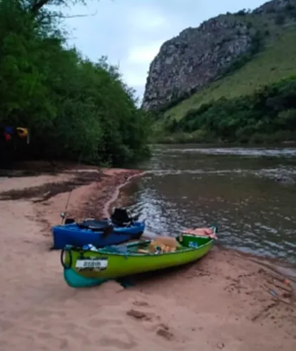 Canoa Canadense de fibra