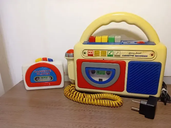 Gravador Lenoxx Sound + toca fitas portátil