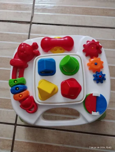 Mesa didática infantil Cotiplás