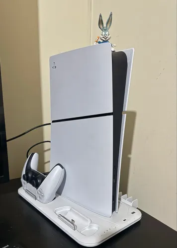 PS5 SLIM + BASE + HD EXTERNO