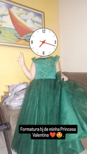 VESTIDO FORMATURA/FESTA INFANTIL