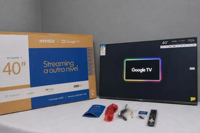 Google Tv 40 Full HD HDR Nova na caixa aceito cartão faço entrega