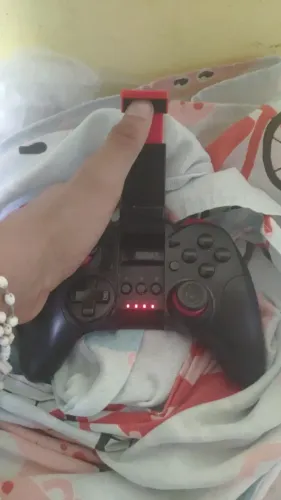 Controle Bluetooth para Celular e PC + Suporte