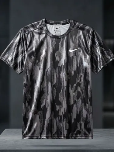 camiseta nike dri-fit camuflada