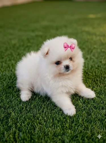 spitz alemão pomerania fêmea ursinha anã