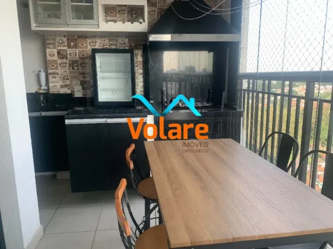 Apartamento de 2 quartos com suite, 2 salas e 1vagas de garagem para locação em Osasco-SP.